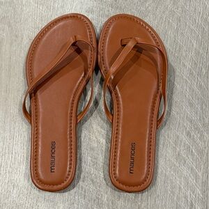 Maurices Brown Strappy Sandals